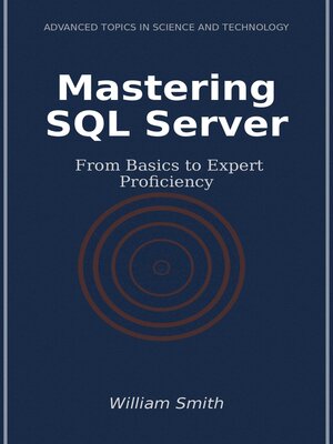 cover image of Mastering SQL Server
